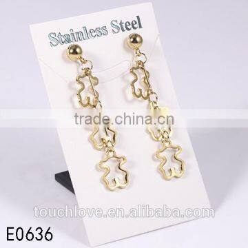 fashion accesories bear fashion earring designs new model earrings