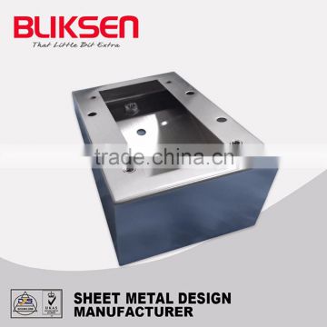 High quality bending/welding aluminum hard drive enclosure/case