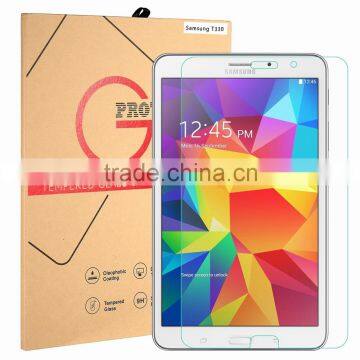 For Samsung Galaxy Tab 4 8.0 T330 Tempered Glass Screen Protector 9H 0.26 MM Rounded Edge Bubble Free Anti Dust Anti-scratch