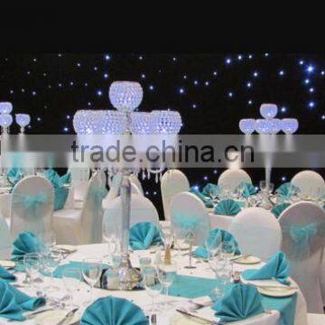 Crystal Candelabra Wholesale Tall Silver Candelabra for Wedding Centerpieces photo-2