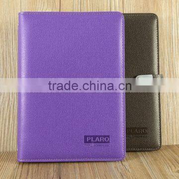 Plaro Embossed Leather or pu Covers Leather Daily Planner Diary 2016