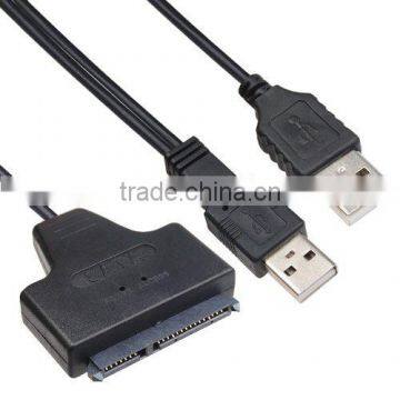 Sidiou Group USB 2.0 to SATA 7+15 Pin Adapter Cable for 2.5" HDD Hard Disk Drive photo-2