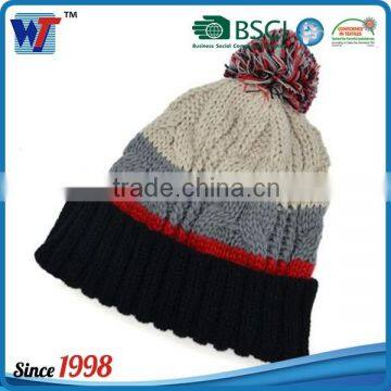 Winter Hooded Scarf Crochet Cap Knitting Girl Boy Baby Knitted Caps photo-3