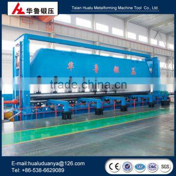 Hydraulic Cnc large size shipyard plate rolling machine WE11K-25*12500