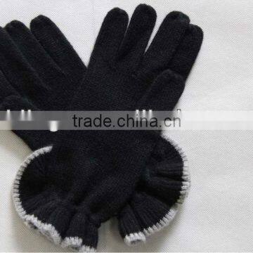 2013 ladies cashmere ruffle gloves