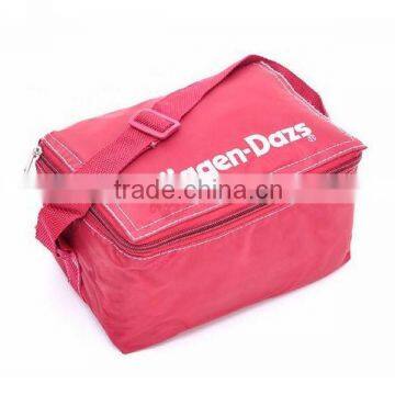 Outdoor fitness nonwoven insulated lunch bag cooler bag