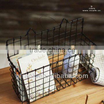 Garden metal wall house design shelf