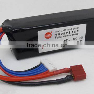 CNDHD 22.2V 25C 1300MAH 5C 6S Lipo battery fast charging for high pressure version 450 aircraft