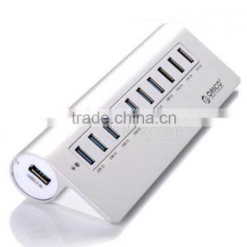 High quality 7port aluminum usb hub +3 port usb for iMac, MacBook Air, MacBook Pro, MacBook