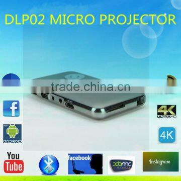 Protable Min Full HD Home Theater DLP 02 Projector Led Projector 100 LUMEN LUMENS Support 1080p