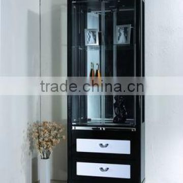 Modern Glass Display Wine Cabinet