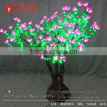 816 lights pink flower decoration artificial bonsai tree for sale