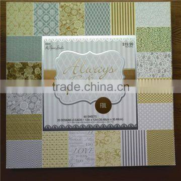 custom scrapbook decoration paper printing