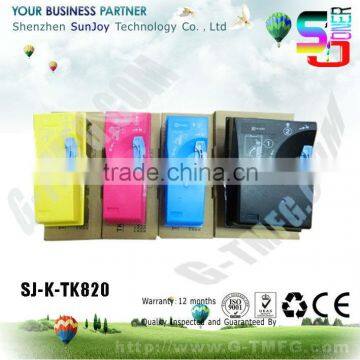 laser color toner cartridge TK-820K for FS-C8100DN