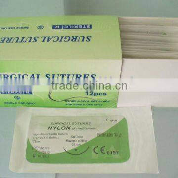 Medical instruments Nylon Suture With Needle