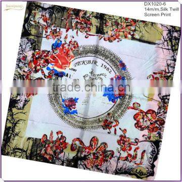 Saleswoman Silk Handkerchief