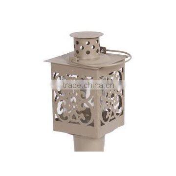 Christmas New Arriva White Torch Storm Lantern Christmas Candle Holder photo-5