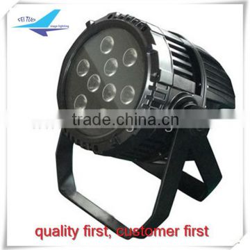 Stage effect light 9x10w rgbw waterproof led par can lights