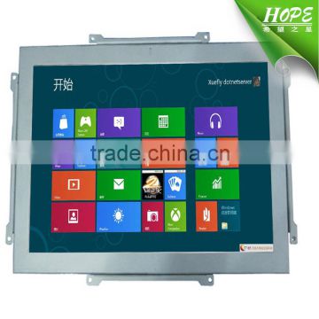 Metal Case VGA Input Square Screen 10.4 inch Open Frame LCD Monitor