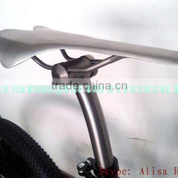 new design!!! titanium bicycle saddle titanium bicycle saddle rails Titanium Integrated saddle wholesale