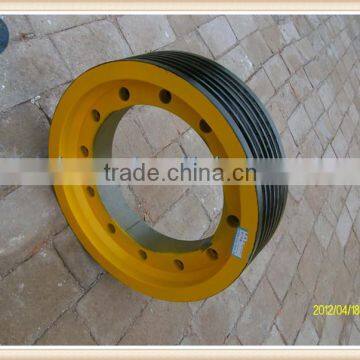 elevator parts traction sheave 405*6*10 for traction machine