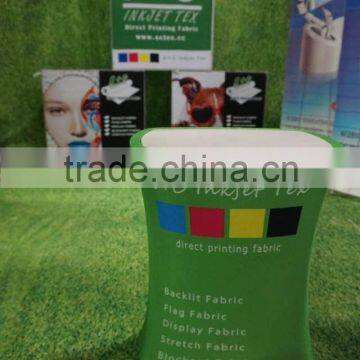 two way stretch fabric with fire retardant german DIN4102 B1 for sublimation print S+C inkjet textile