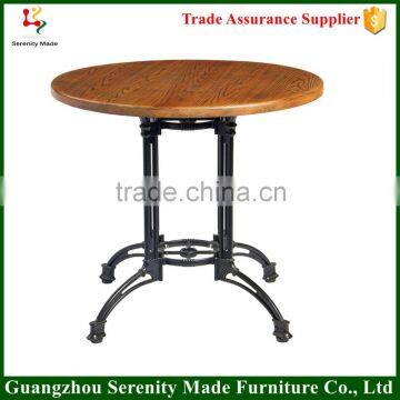 Cheap Wholesale Coffee Table With Iron Table Base photo-1