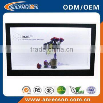 Advertising lcd Transparent for product showing 22",46"