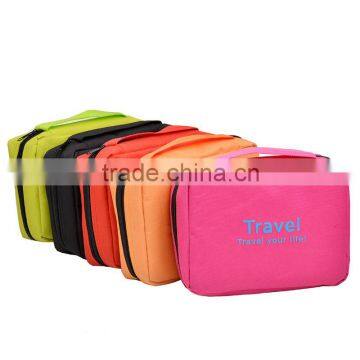 Solid Color Oxford Toilet Bag for Small Quantity Order photo-3