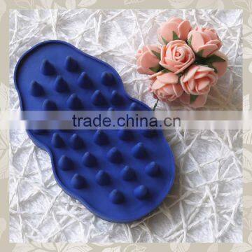 rubber hair combs wholesale cute massager brush comb