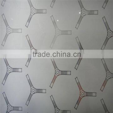 light acid etched glass ,exterior interior doors, milky color glass