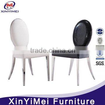 Romantic Style Beautiful Stainless Steel Banquet Chair