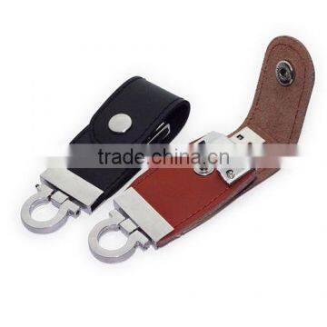 100% real Leather dependable performance pendrive usb hard drive