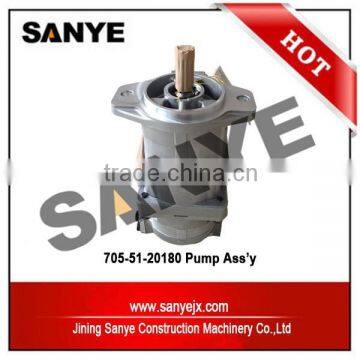 High quality Hydraulic gear pump 705-51-20180 for WA150-3 WA180-3 loader