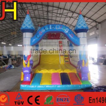 2016 hot sale inflatable Magical Dragons Children's Bouncy Castle, inflatable dragon slide