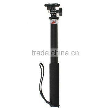 Universal Twisted Lock Handheld Monopod W/ Mount Adapter For Sport Camera And Phone Holder