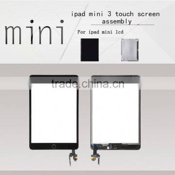 Factory price for ipad mini 3 lcd with touch screen, accept Paypal