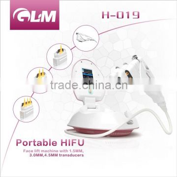 GLM protable home use H-019 ultrasound facial beauty machine