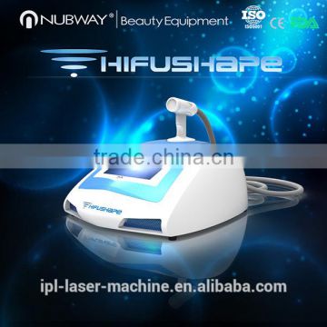 Pigment Removal HIFU Body Shaping Machine High Focused Ultrasonic For Weight Loss Centre