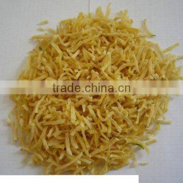 Dried potato strips