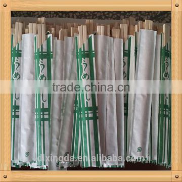 4.2mm Disposable Aspen Wood Chopsticks Packed in Half Paper Bag Popular in US Supermarket