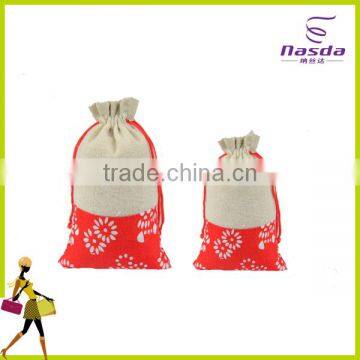 cotton bag with drawstring bag cord bag