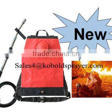 Multipurpose Foldable Forest fire backpack with long nozzle hand push water gun