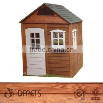 Wooden Victorian Playhouse With White Door DFP023