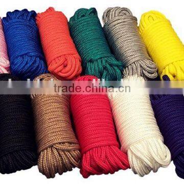 Color polyester rope