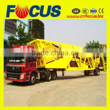 Building Equipment Yhzs75 Mobile Concrete Batching Plant, Concrete Mixing Plant