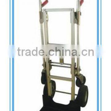 Four-wheel platform heavy duty hand trolley