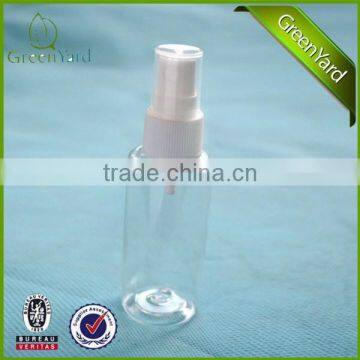 30ml 50ml 80ml 100ml PET spray bottle with mist spray mister micro sprayer manufacturer from China