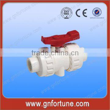 PPR Fittings Double Union Ball Valve