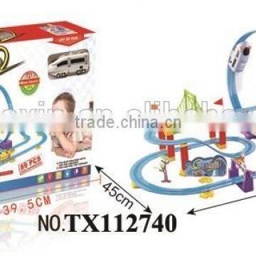 Electric Kids Roller Coaster Toy With Light, cy Promotion photo-2